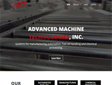 Tablet Screenshot of advancedmachinetech.com